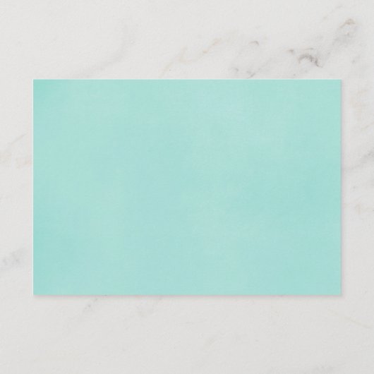 小さい人の男の子のベビーシャワーの水はベビーのために予約します エンクロージャーカード (裏面)