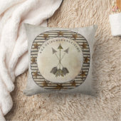 小さい人の男の赤ちゃんの素朴な農場のBohoの私達の子供部屋 クッション (ブランケット)