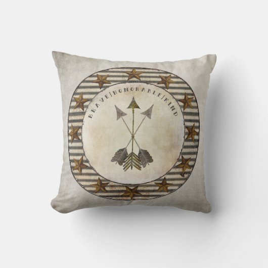 小さい人の男の赤ちゃんの素朴な農場のBohoの私達の子供部屋 クッション (正面)