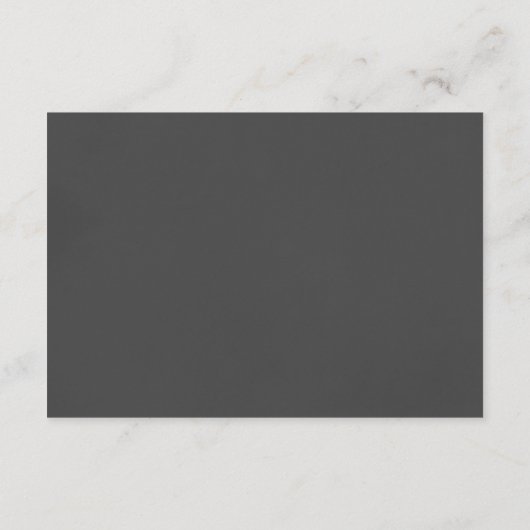 小さい人の髭の男の子のベビーシャワーはベビーのために予約します エンクロージャーカード (裏面)