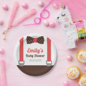 小さい人のBowtieの男の赤ちゃんのシャワーの紙皿 ペーパープレート (パーティー)