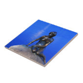 小さい人魚の彫像、コペンハーゲン、デンマーク タイル (側面)