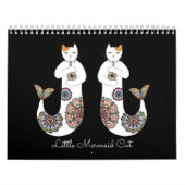 小さい人魚猫 カレンダー (カバー)