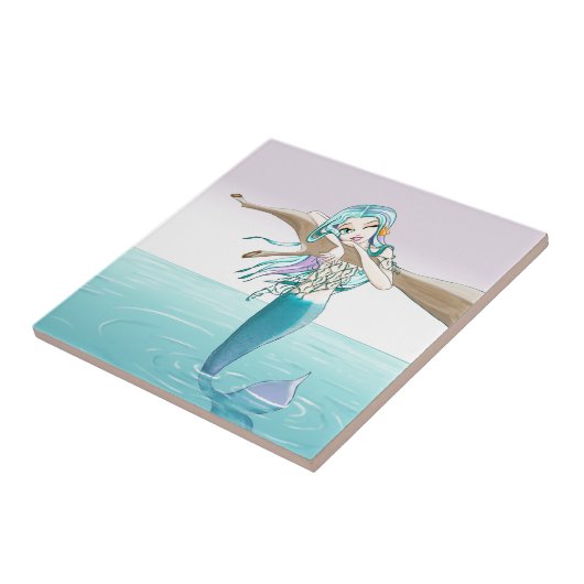 小さい人魚項目 タイル (側面)