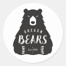 小さい円形のロゴのステッカー、光沢のある1つの½のインチ