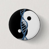 小さい円形は"作りますBPDを汚名なしに!" ロゴPin 缶バッジ (正面)