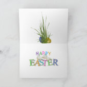 小さい割れたイースターカード シーズンカード (内部)