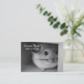 小さい動物の獣医の名刺 名刺 (スタンド正面)