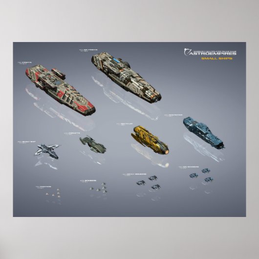 小さい単位のグラフのポスター ポスター (正面)