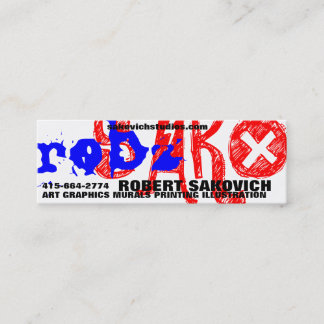 小さい名刺 スキニー名刺