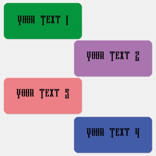 小さい四角形の防水ラベル ラベル (グループ)