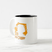小さい坑夫 ツートーンマグカップ (正面左)
