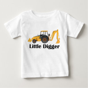 小さい坑夫-ベビーの素晴らしいジャージーのTシャツの ベビーTシャツ