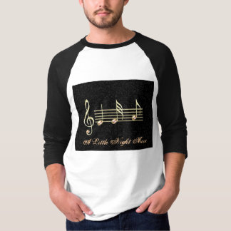 小さい夜音楽 Tシャツ