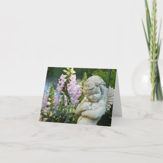 小さい天使の発送 カード (正面)