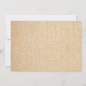 小さい女性お茶会の誕生日の招待状 招待状 (裏面)