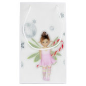 小さい妖精のクリスマスのギフトバッグ スモールペーパーバッグ (裏面)