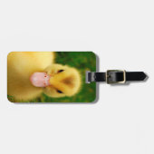 小さい子ガモ ラゲッジタグ (正面横)