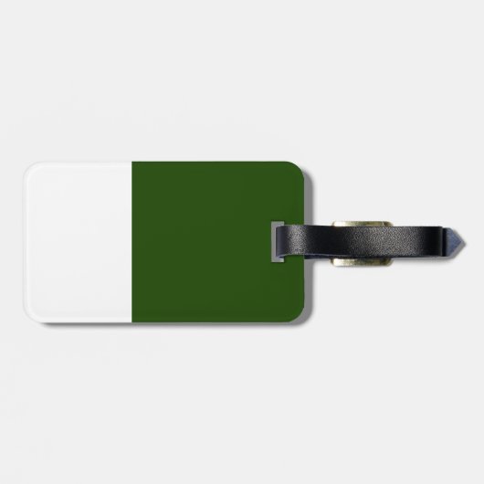 小さい子ガモ ラゲッジタグ (裏面横)