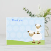 小さい子ヒツジのサンキューカード サンキューカード (スタンド正面)