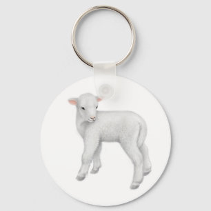 小さい子ヒツジKeychain キーホルダー