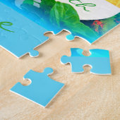 小さい家のジプシーのキャラバン ジグソーパズル (側面)