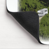 "小さい家。 巨大なヤード"。 RVのテーマのマウスパッド マウスパッド (コーナー)