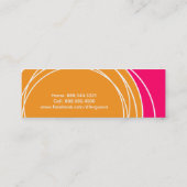 小さい小型テレホンカード コーリングカード (裏面)