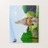 小さい小妖精のセントパトリックの日の写真のパズル ジグソーパズル (縦)