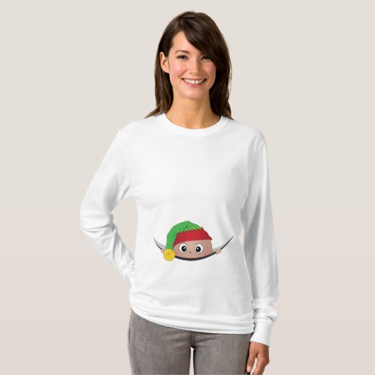 小さい小妖精や小人 Tシャツ (正面フル)