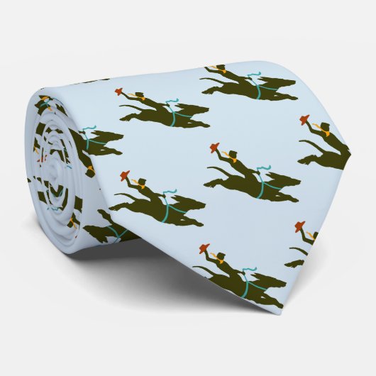 小さい小犬に沿って得て下さい ネクタイ (ロール)