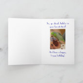 小さい小鳥は私に…告げました カード (内部)