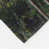 小さい屋根付橋のフリースブランケット フリースブランケット (角)