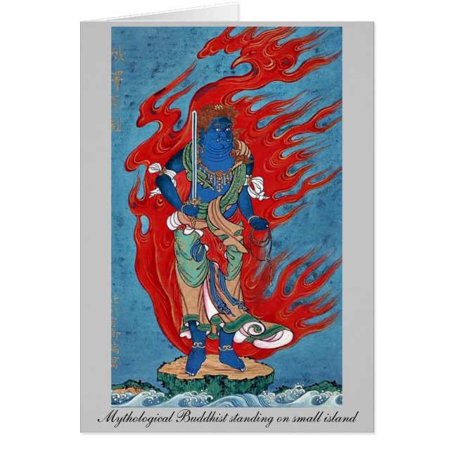 小さい島の神話的な仏教の地位 (正面)