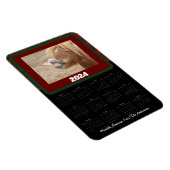 小さい市松模様にプライドおもしろいポケットカレンダー マグネット (右側)