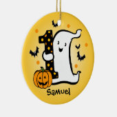 小さい幽霊の第1誕生日 セラミックオーナメント (右)