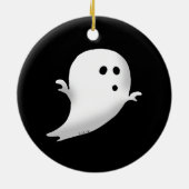 小さい幽霊 セラミックオーナメント (裏面)