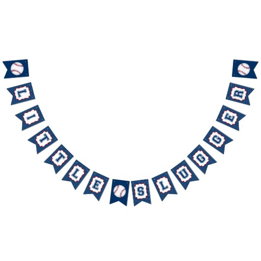 小さい強打者の野球のパーティーの旗布の旗 バンティングフラッグ (全)