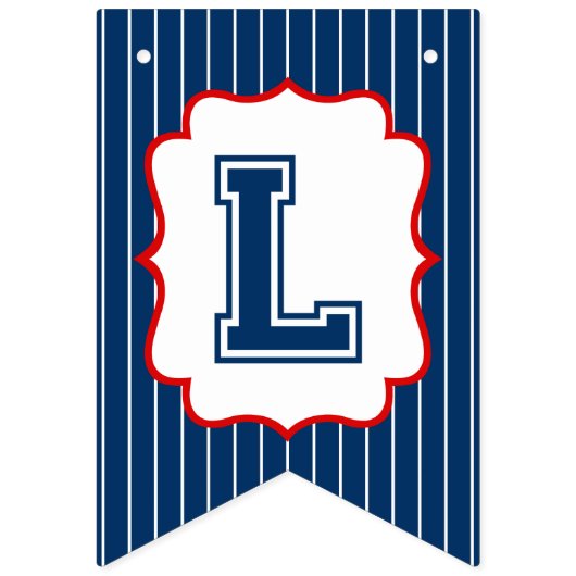 小さい強打者の野球のパーティーの旗布の旗 バンティングフラッグ (第2の旗)