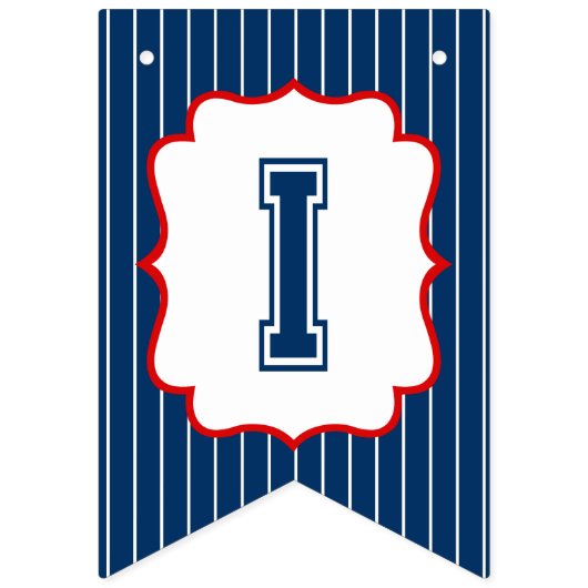 小さい強打者の野球のパーティーの旗布の旗 バンティングフラッグ (第3の旗)