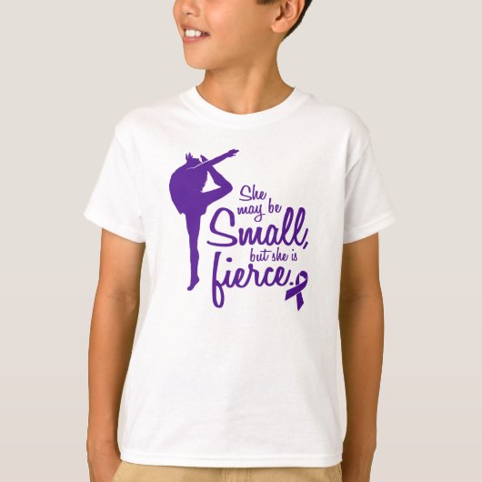 小さい彼女は激しいです! Tシャツ (正面)