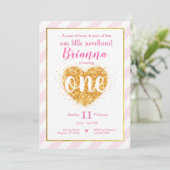 小さい恋人のバレンタインの最初誕生日の招待 招待状 (スタンド正面)