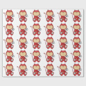 小さい悪魔のベビー ラッピングペーパー (フラット)