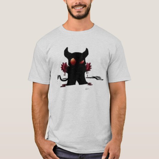 小さい悪魔のTシャツ Tシャツ (正面)