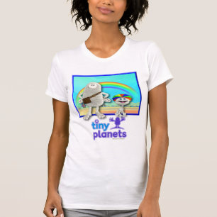 小さい惑星-虹を作ること Tシャツ