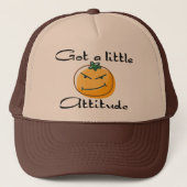 小さい態度を得ました キャップ (正面)