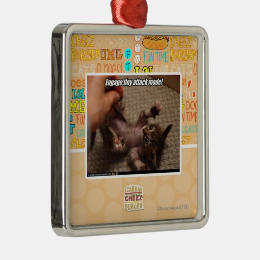 小さい攻撃モードを従事させて下さい! メタルオーナメント (右)