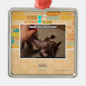 小さい攻撃モードを従事させて下さい! メタルオーナメント (正面)