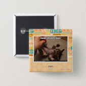 小さい攻撃モードを従事させて下さい! 缶バッジ (正面&裏面)