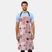 小さい方から大きい方へ エプロン (着用した状態)